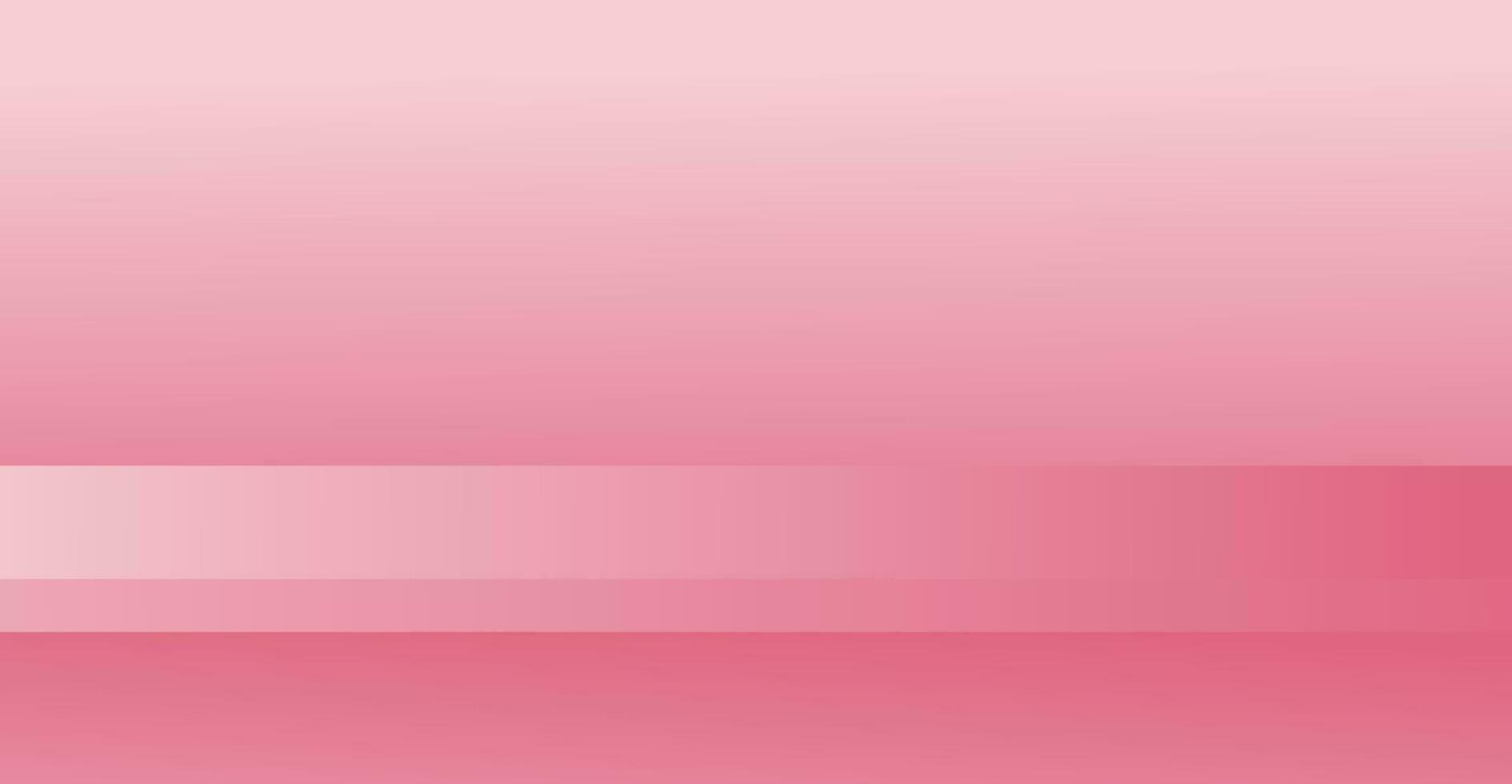 Abstract Smooth Pink Gradient Background Design vector