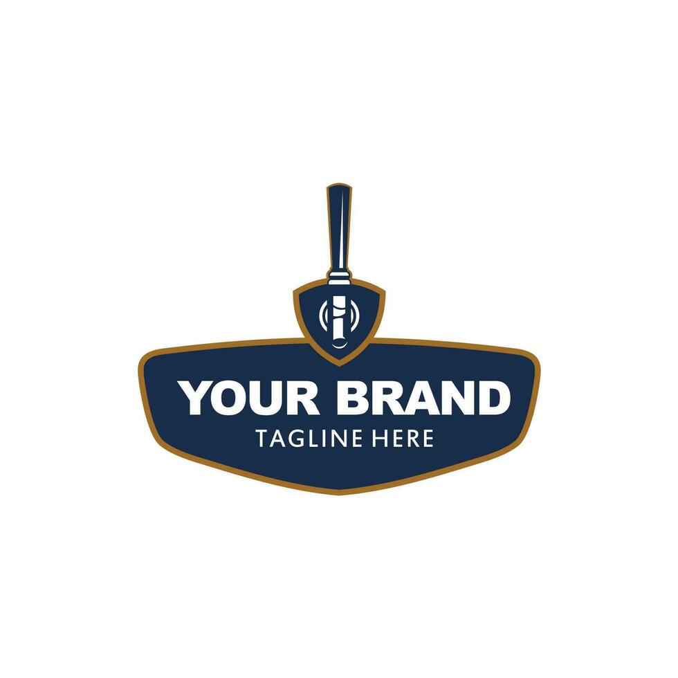 grifo cerveza Insignia logo diseño vector