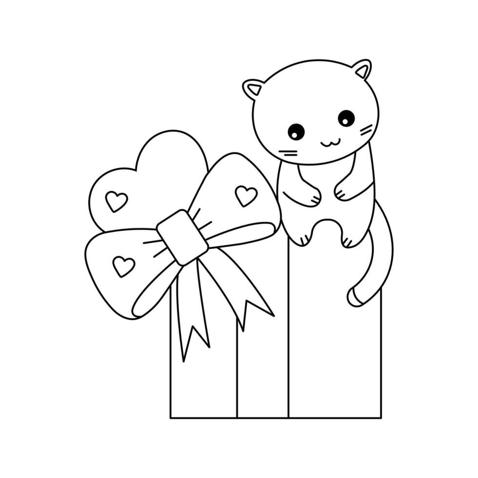 Vector teddy bear with flowers