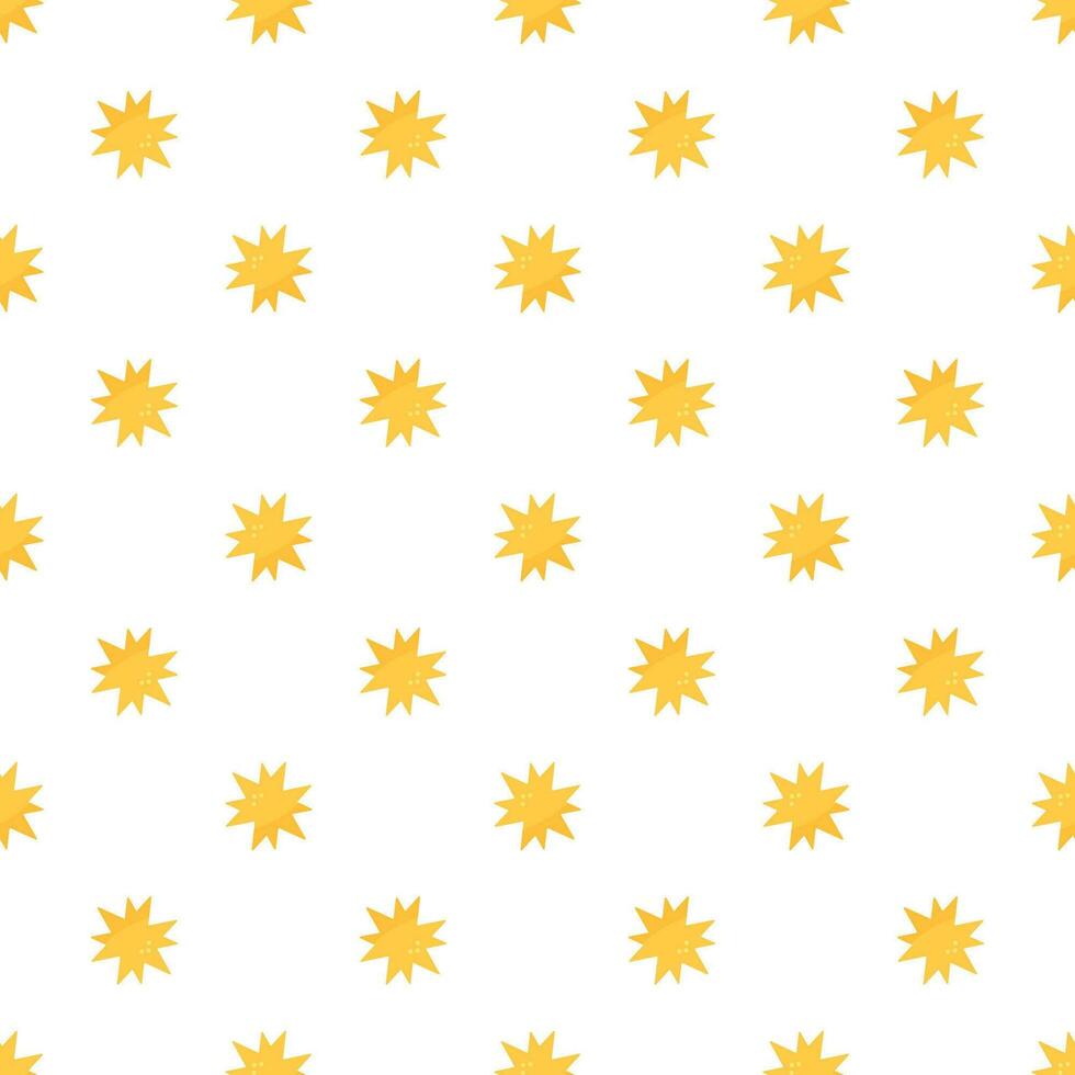 stars yellow bright space sky backgraund white vector