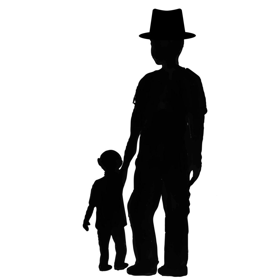 Happy fathers day fathers and son png