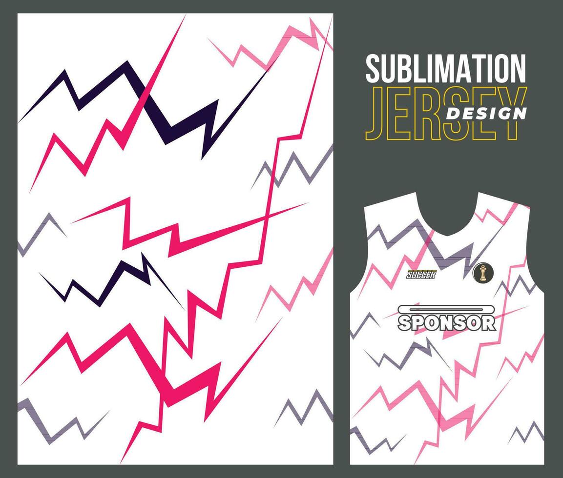 Tshirt Jersey Print Racing Sport vector
