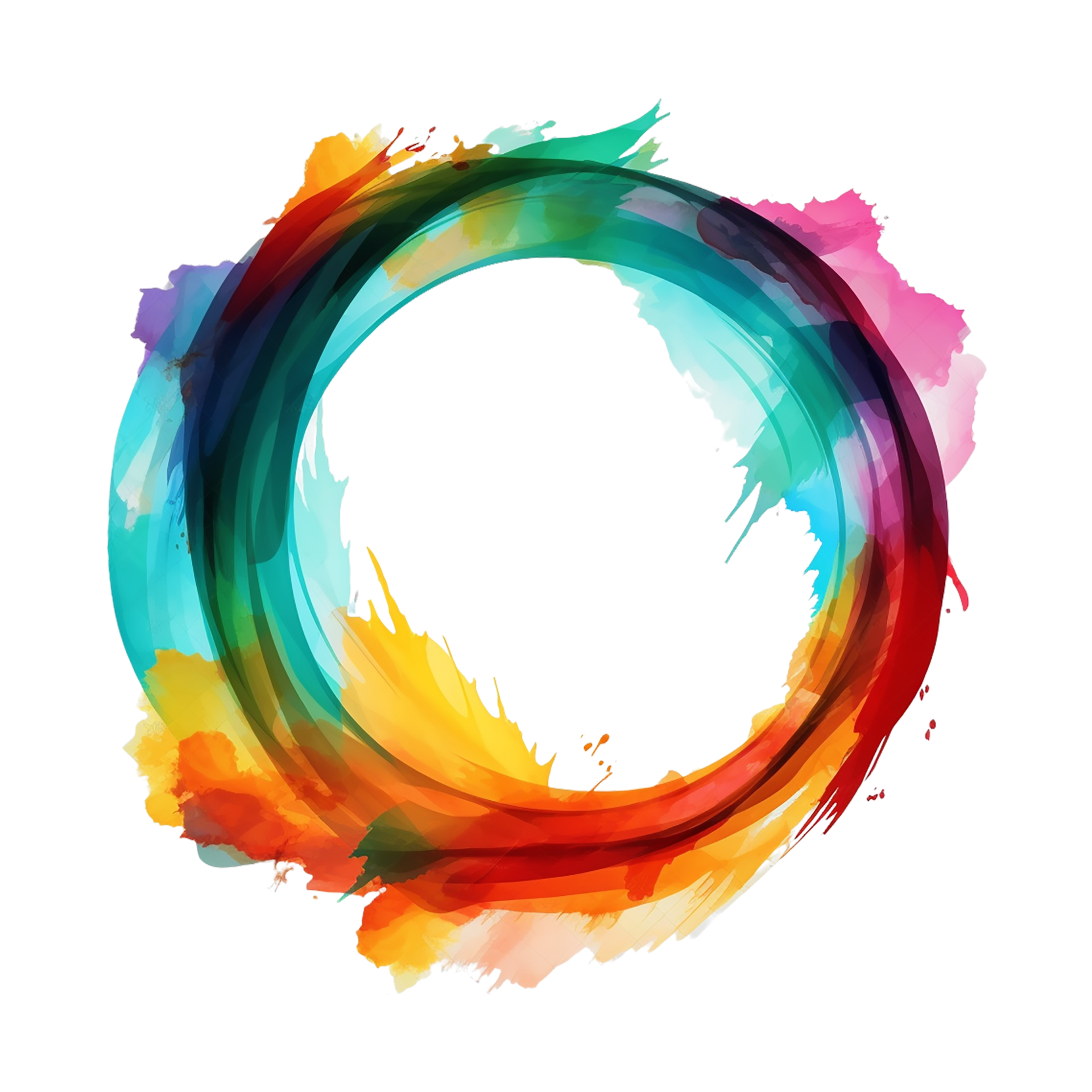 Round Frame, Round Frame , Round Frame Bold Color Transparent Background 24596063 PNG