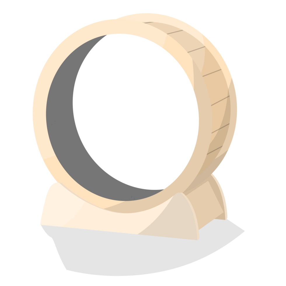 Cat Exercise Wheel Illustration png