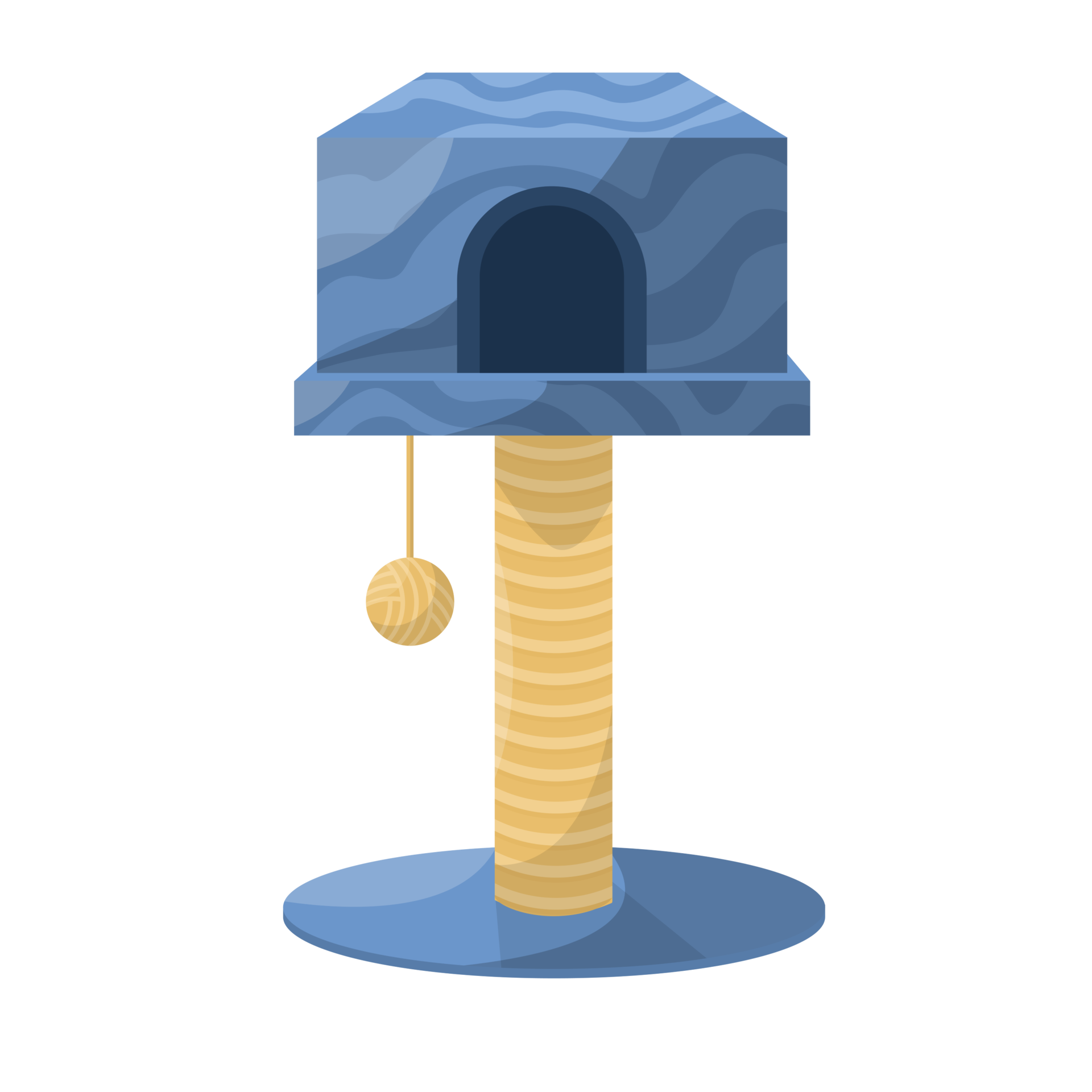 Cat Condo Tower Illustration 24596412 PNG