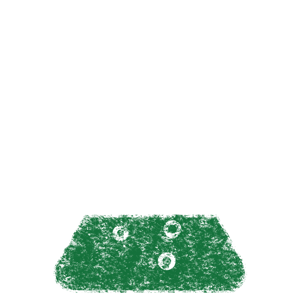 verre ballon craie style des illustrations png