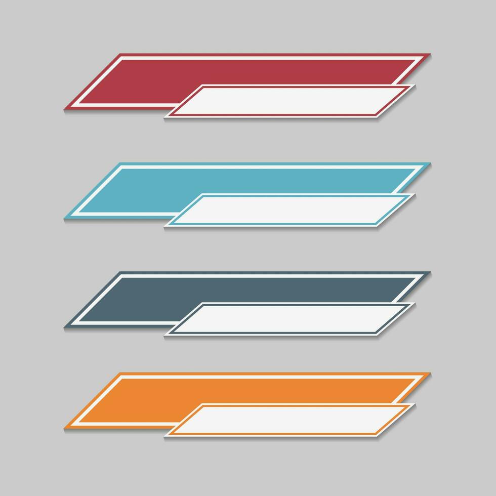 Infographic banners set vector