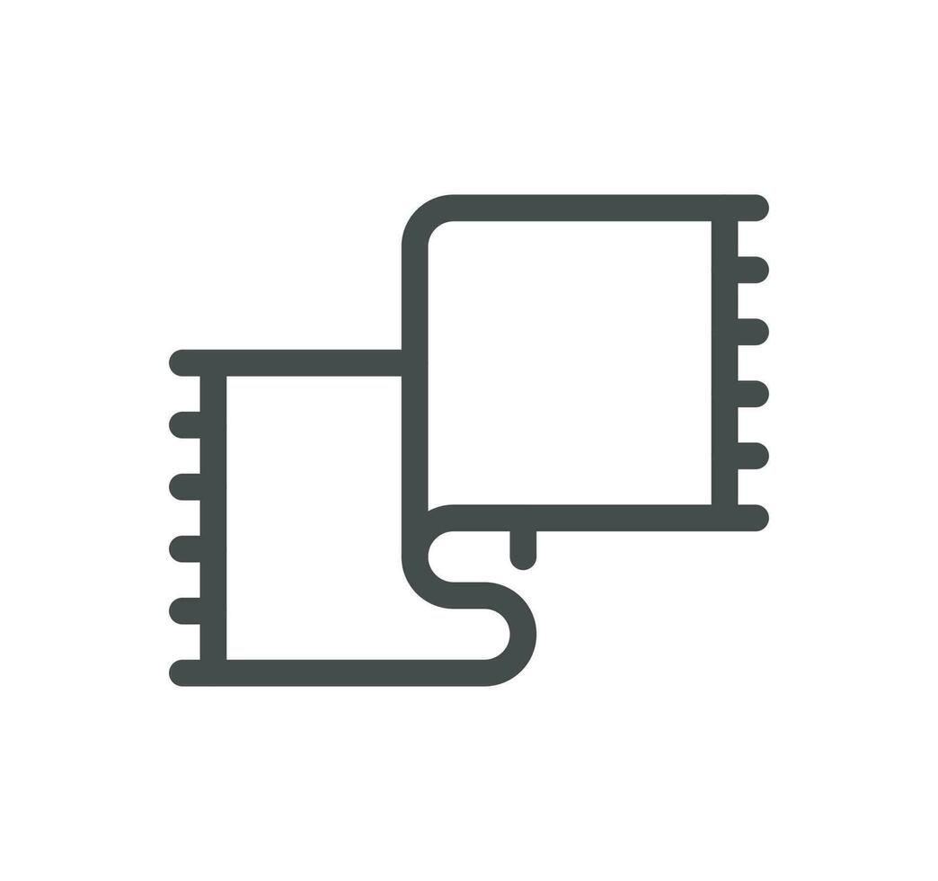 Hotel related icon outline and linear vector. vector