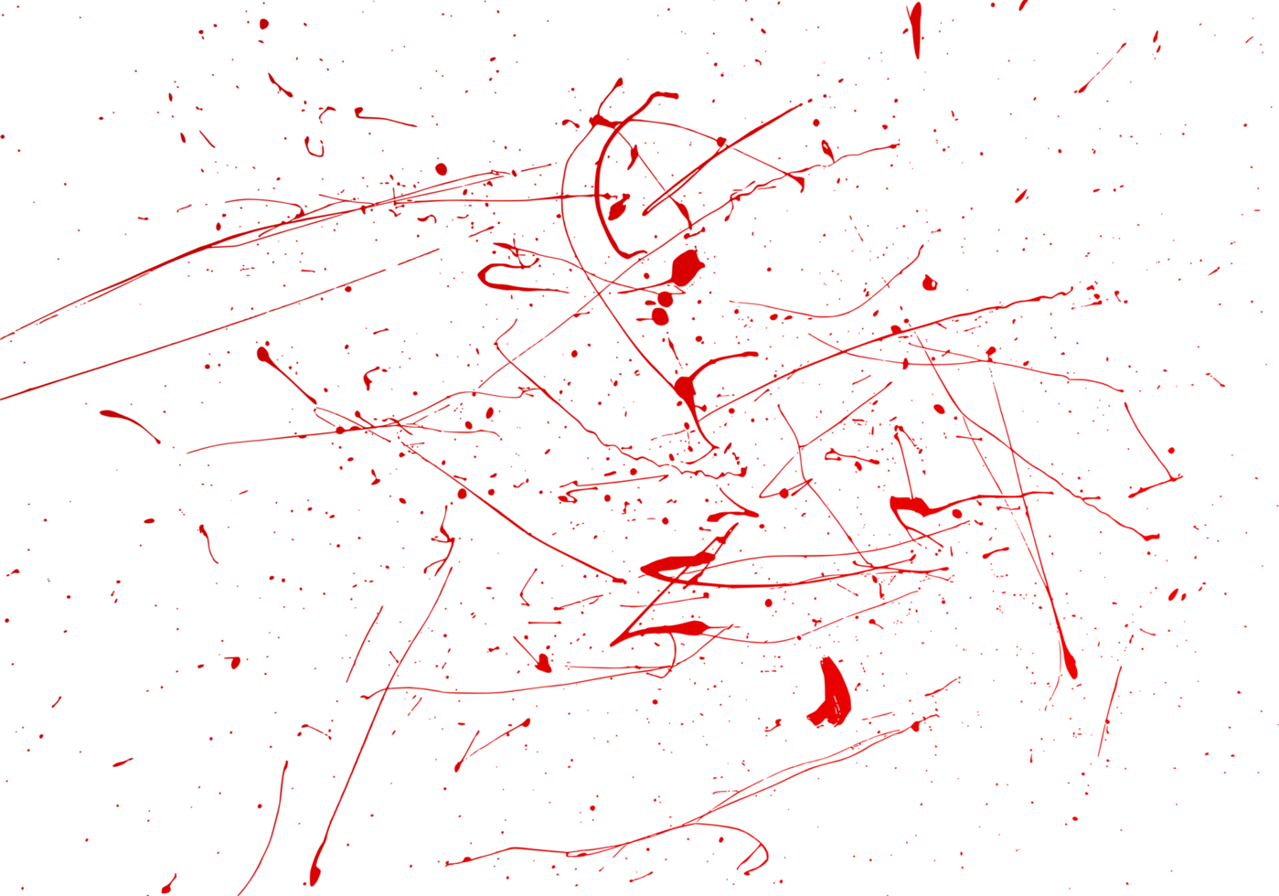 Blood Stain Transparent