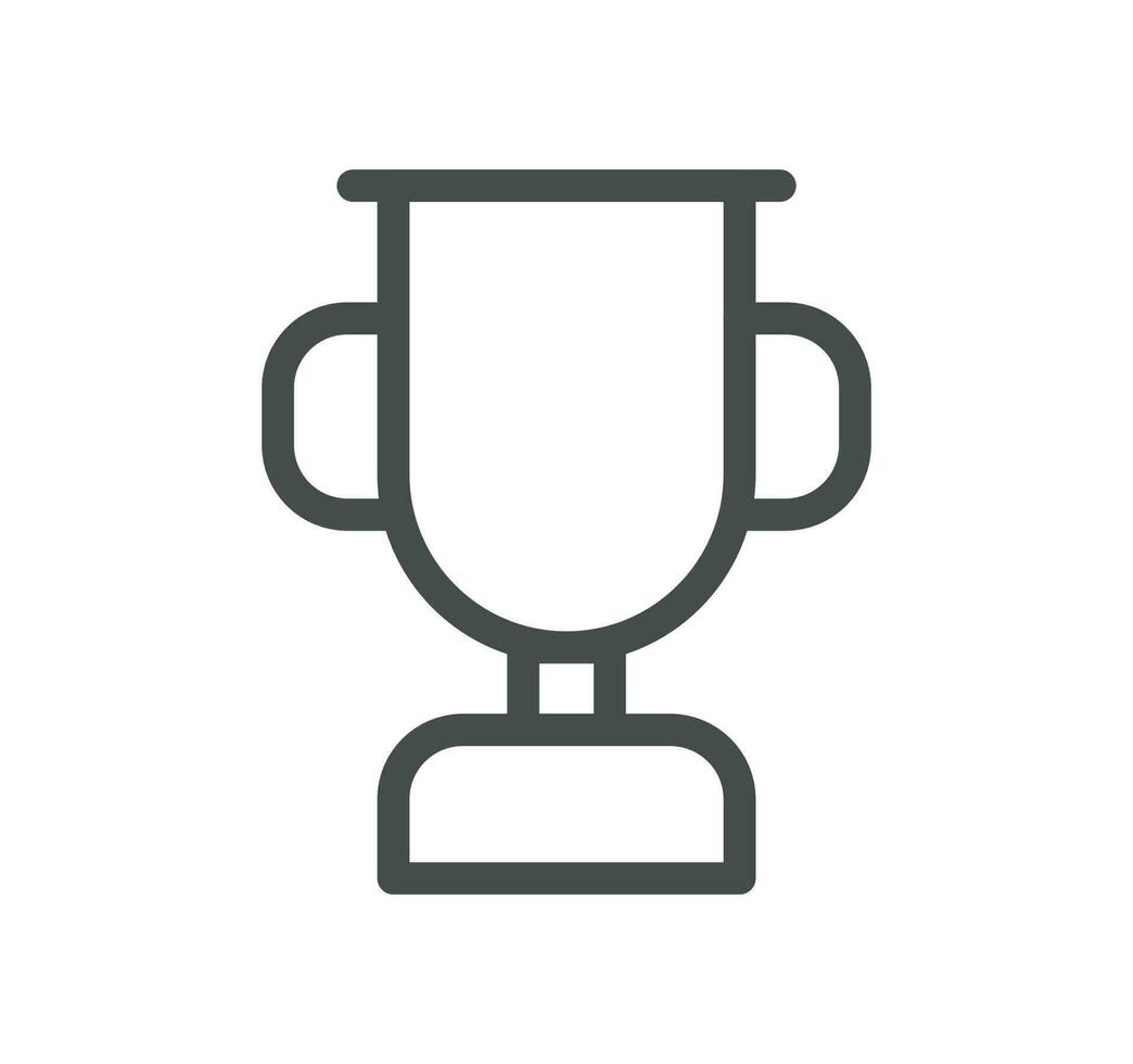 Sports equipment and soccer related icon outline and linear vector. vector