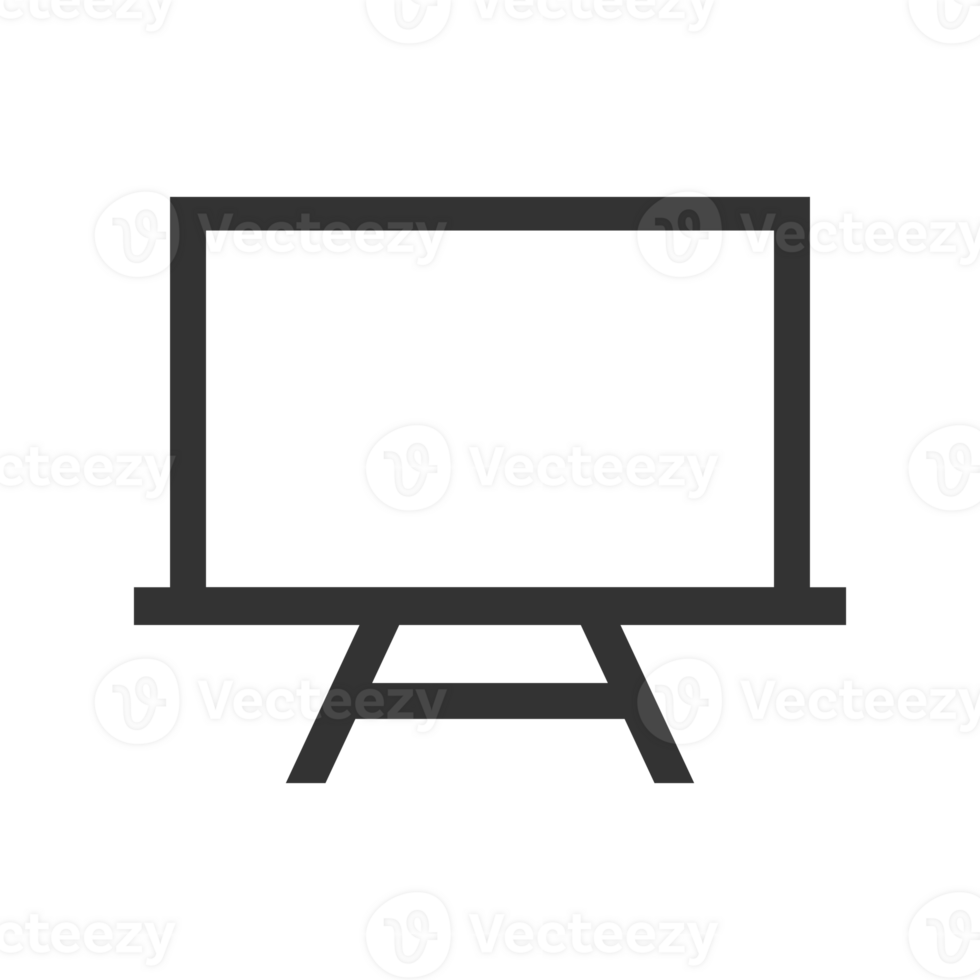 chalkboard icon illustration 24597296 PNG