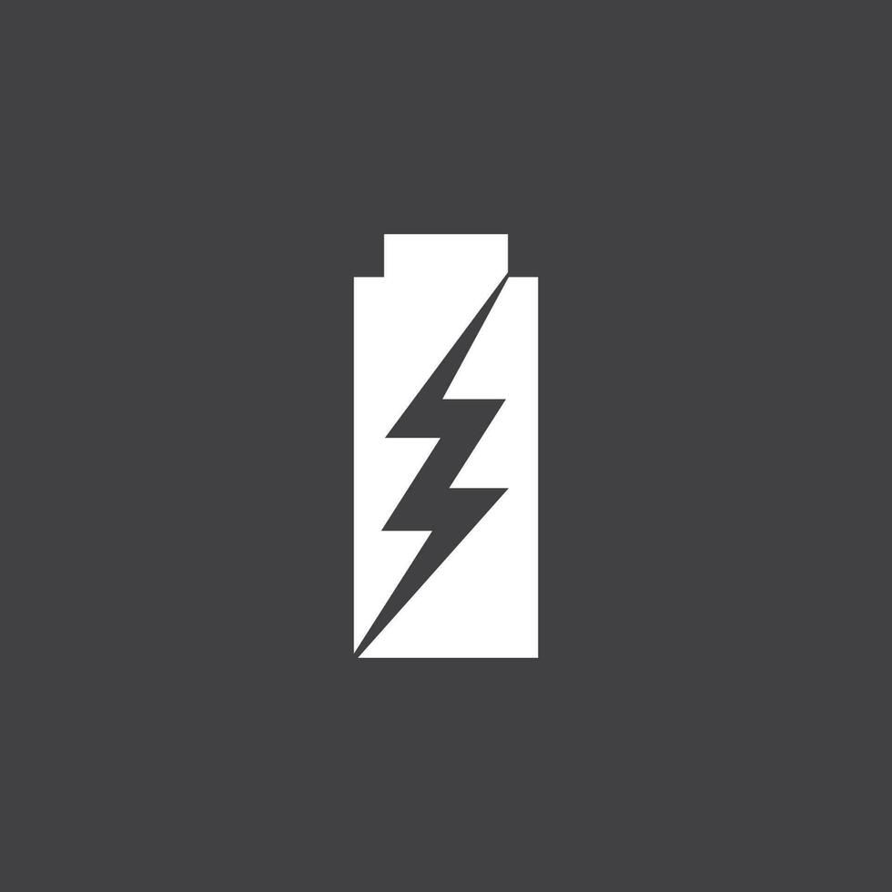 Power Battery Energy Logo Vector Illustration