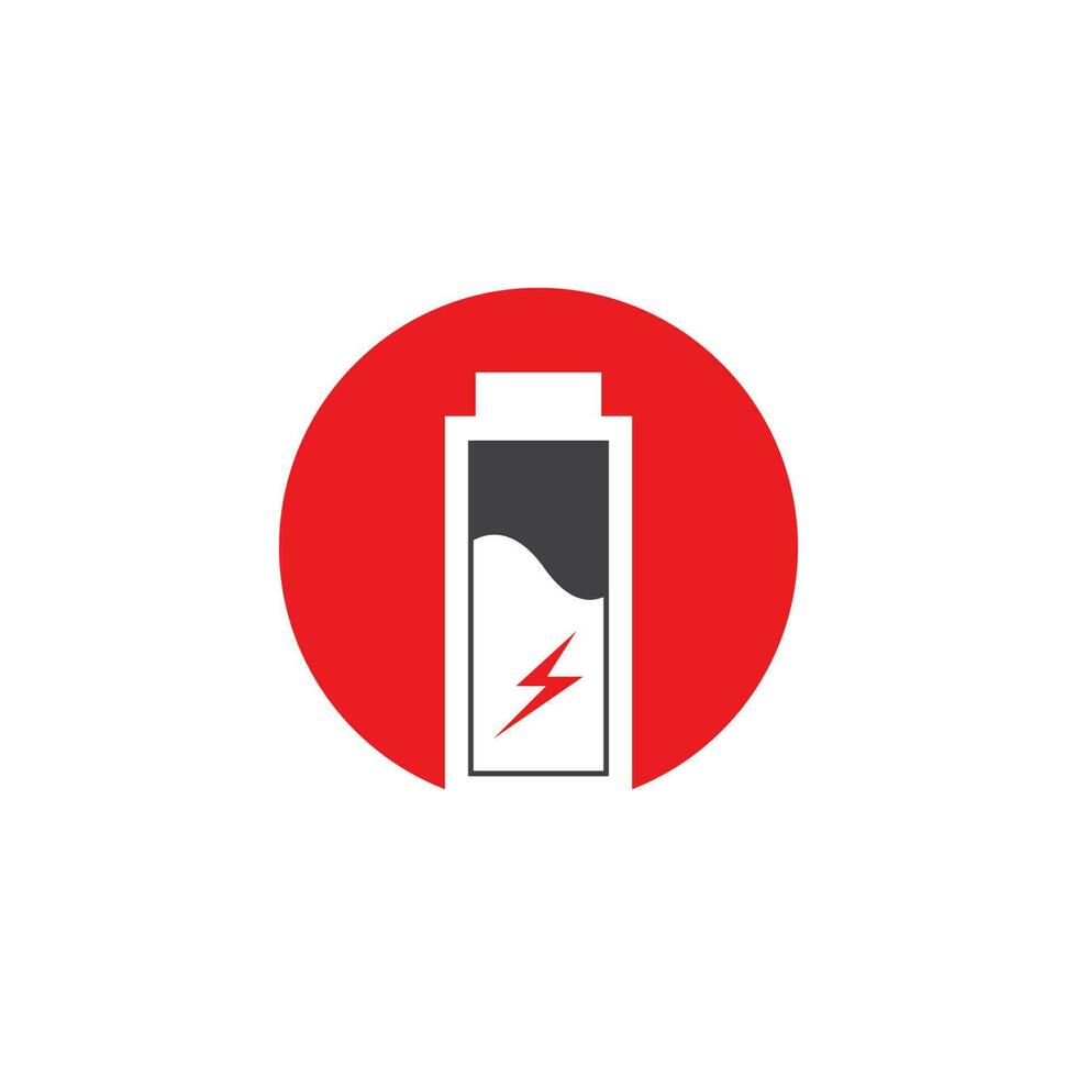 Power Battery Energy Logo Vector Illustration