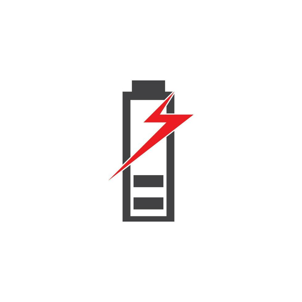 Power Battery Energy Logo Vector Illustration