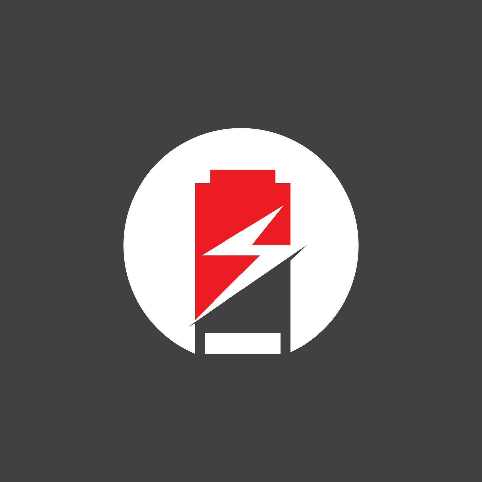 Power Battery Energy Logo Vector Illustration 24597521 Vector Art at