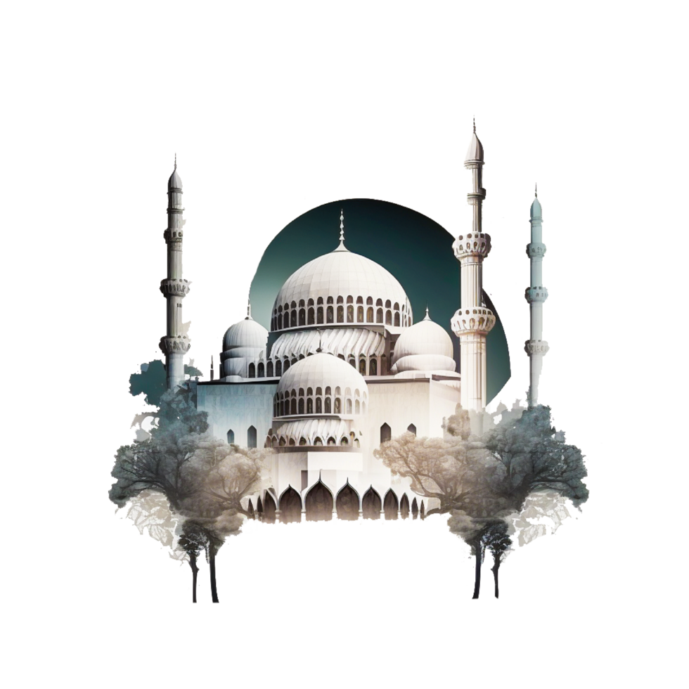 Muslim Moschee png generativ ai