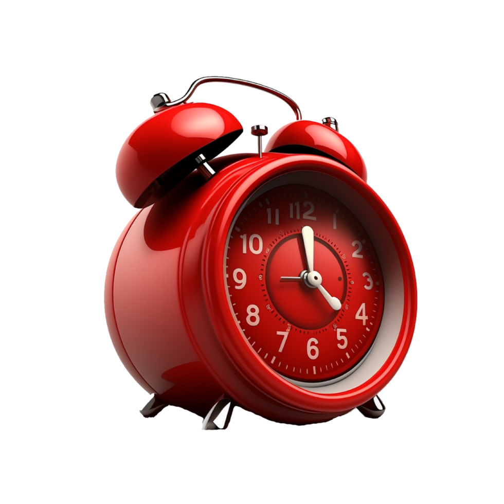 alarma reloj png generativo ai