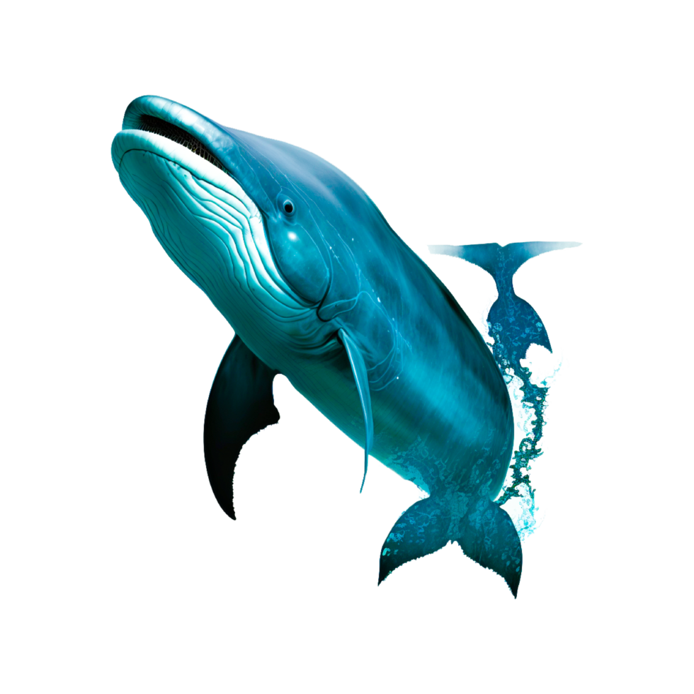 whales png generative ai