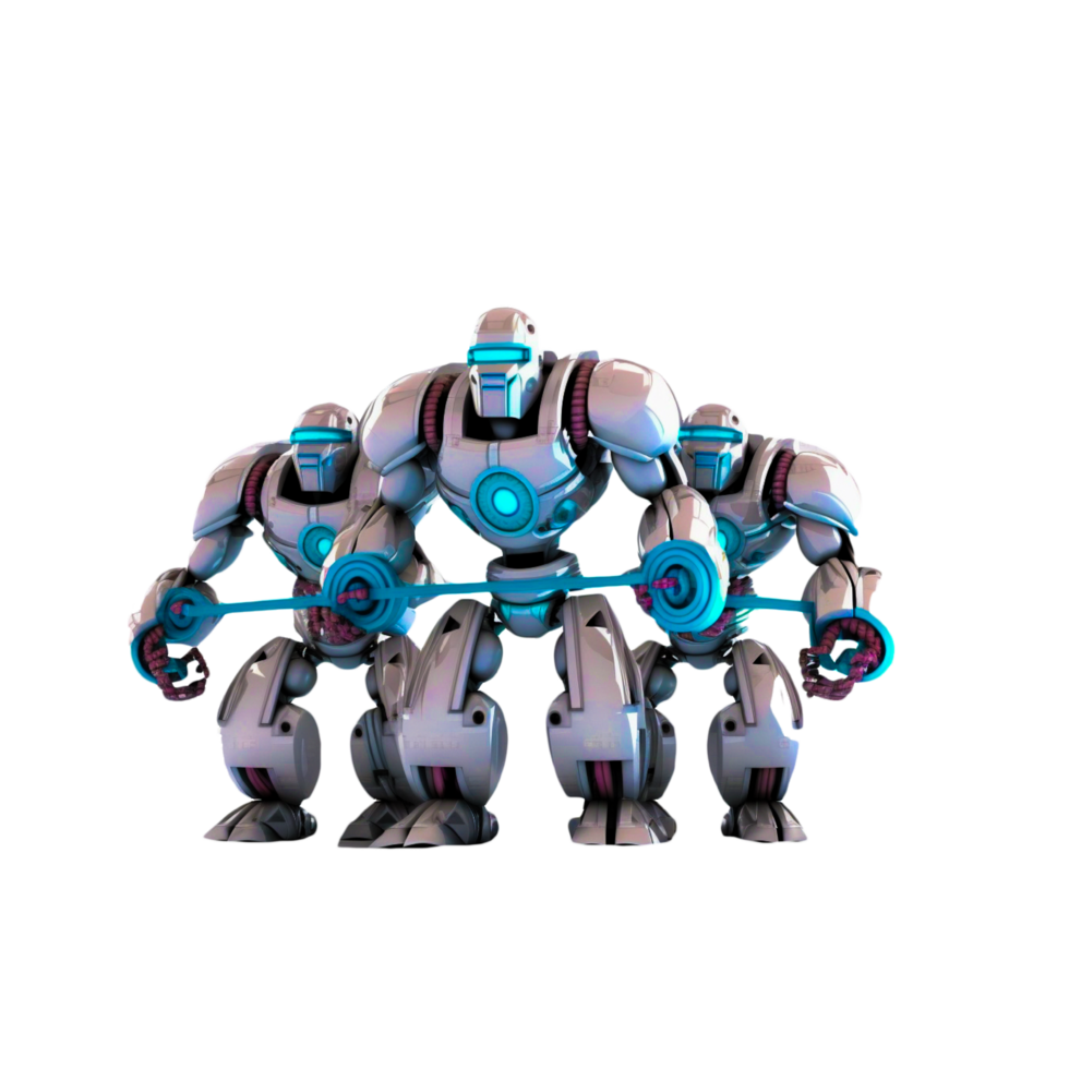 Robot png generative ai