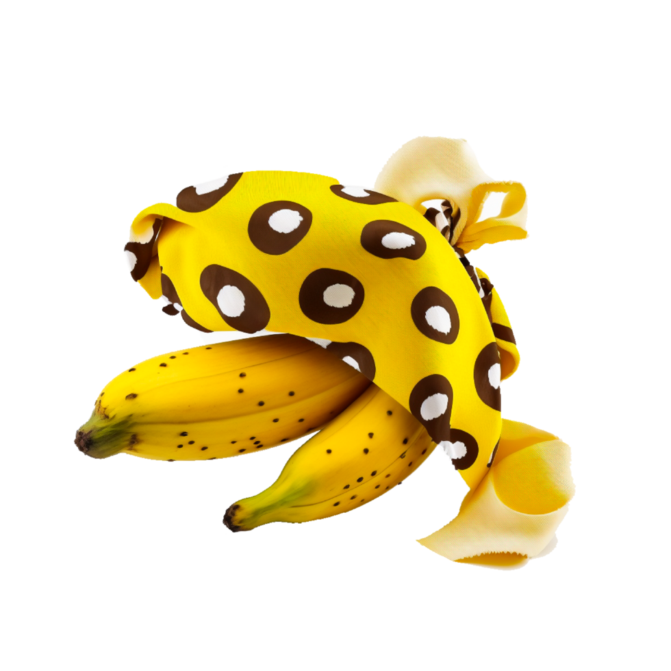 Banana fruit cover with cloths png