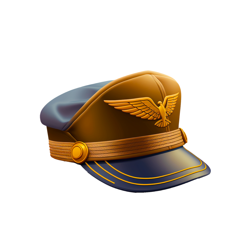 vintage Pilot Hat Illustrations png