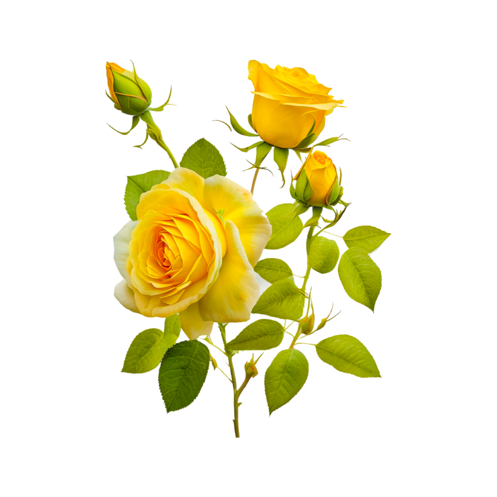 yellow rose flower png