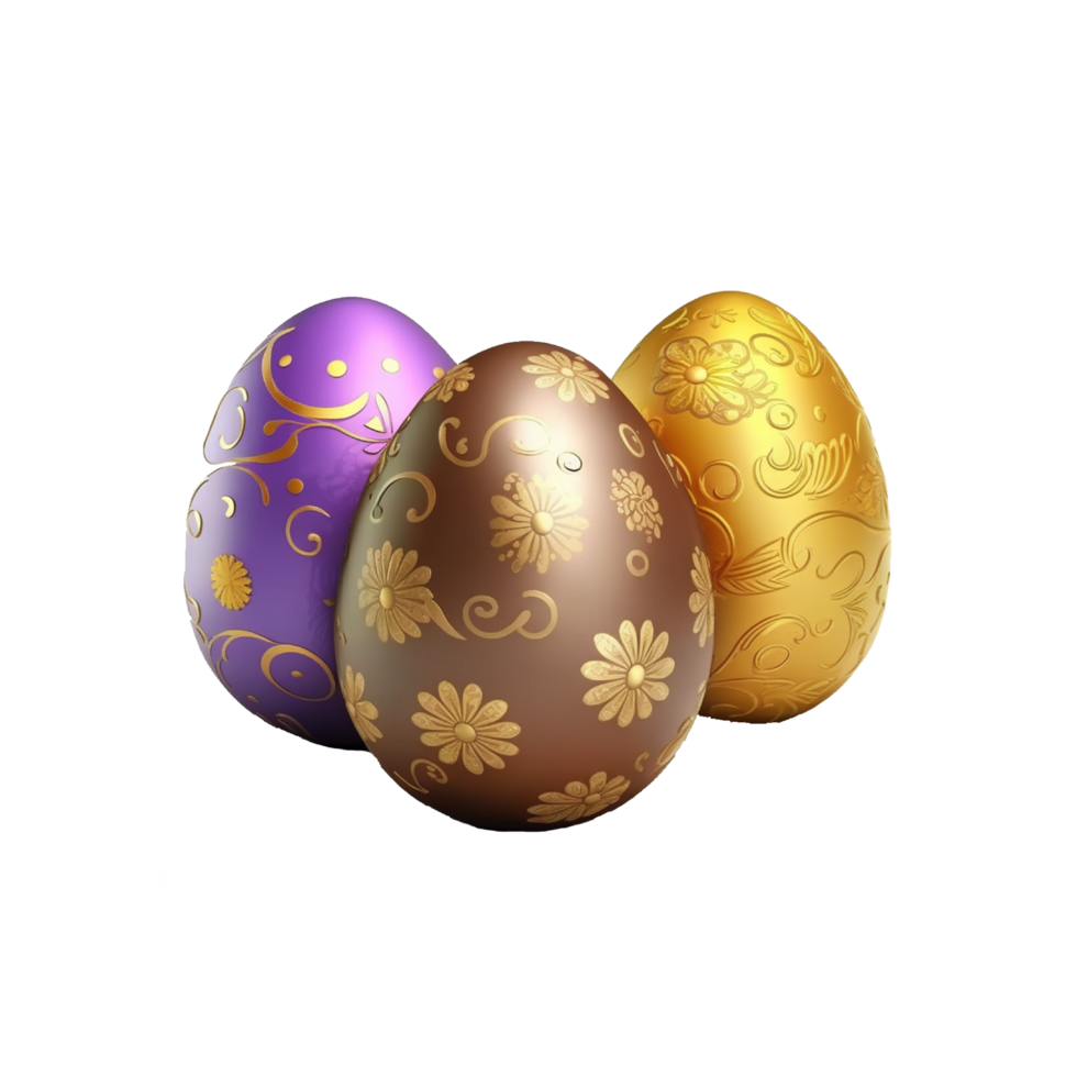 Decorative easter egg png
