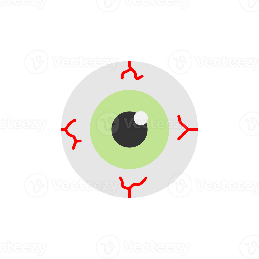 cute eye illustration icon png