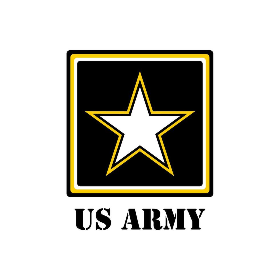 military army badge logo 24598048 Vector Art at Vecteezy