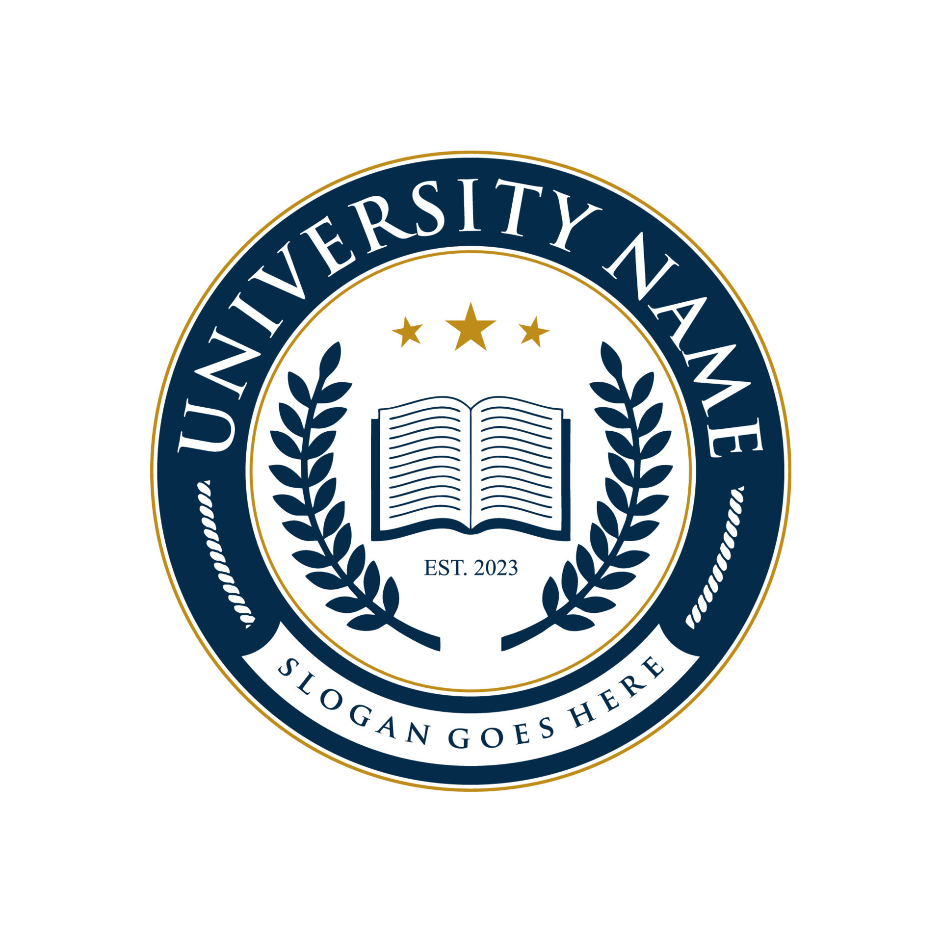 Universidad y Universidad colegio crestas y logo emblemas 24598097