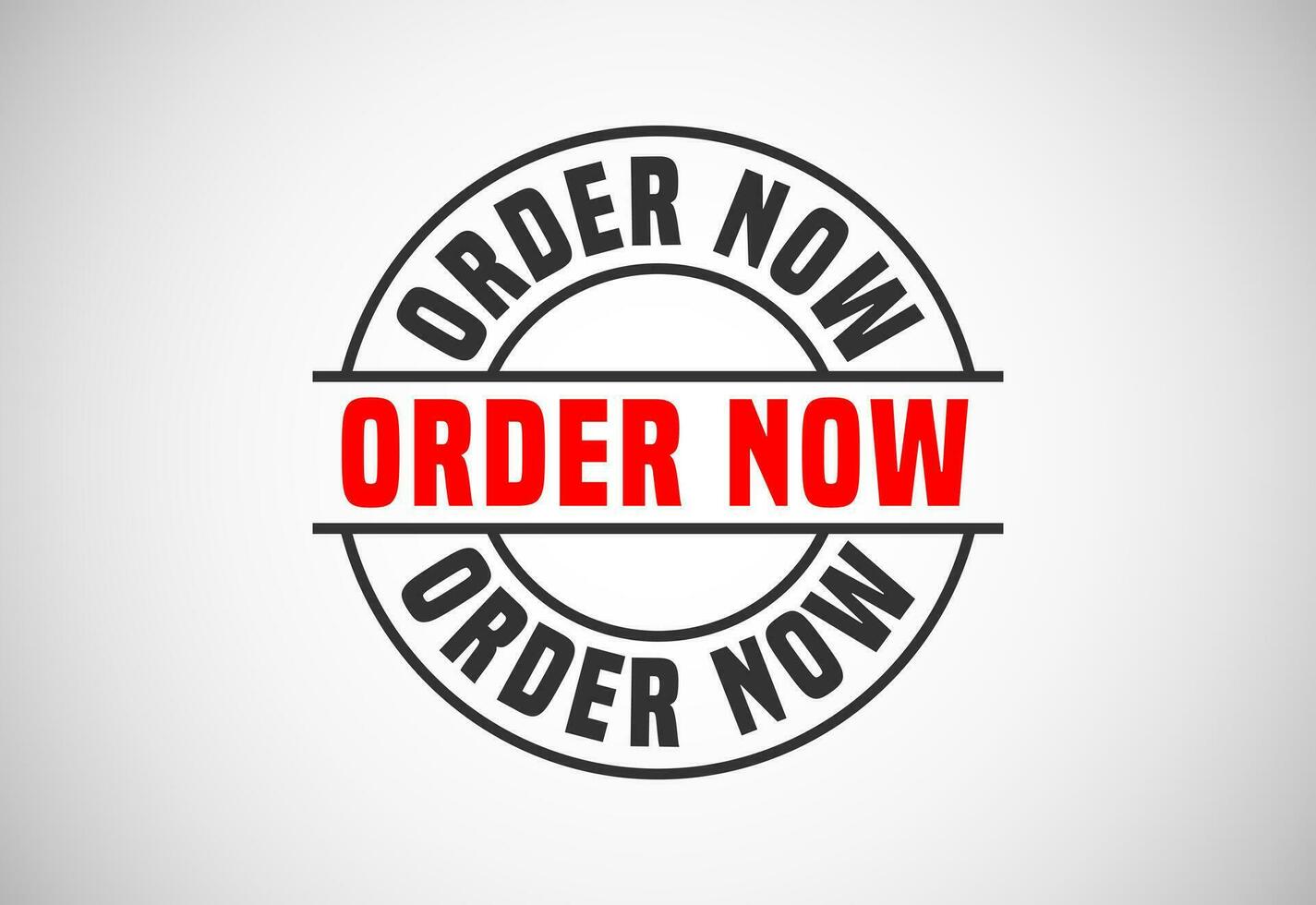 Order now button. Order now sign, key, push button, seal illustration design vector