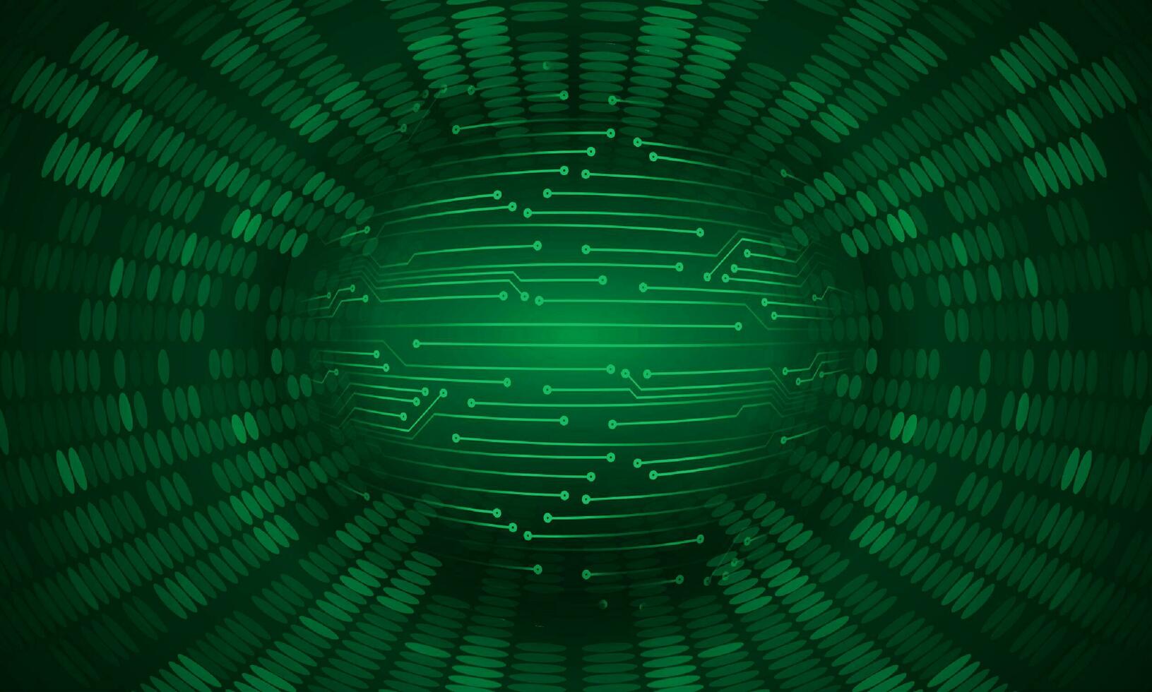 Modern Holographic Globe on Technology Background vector