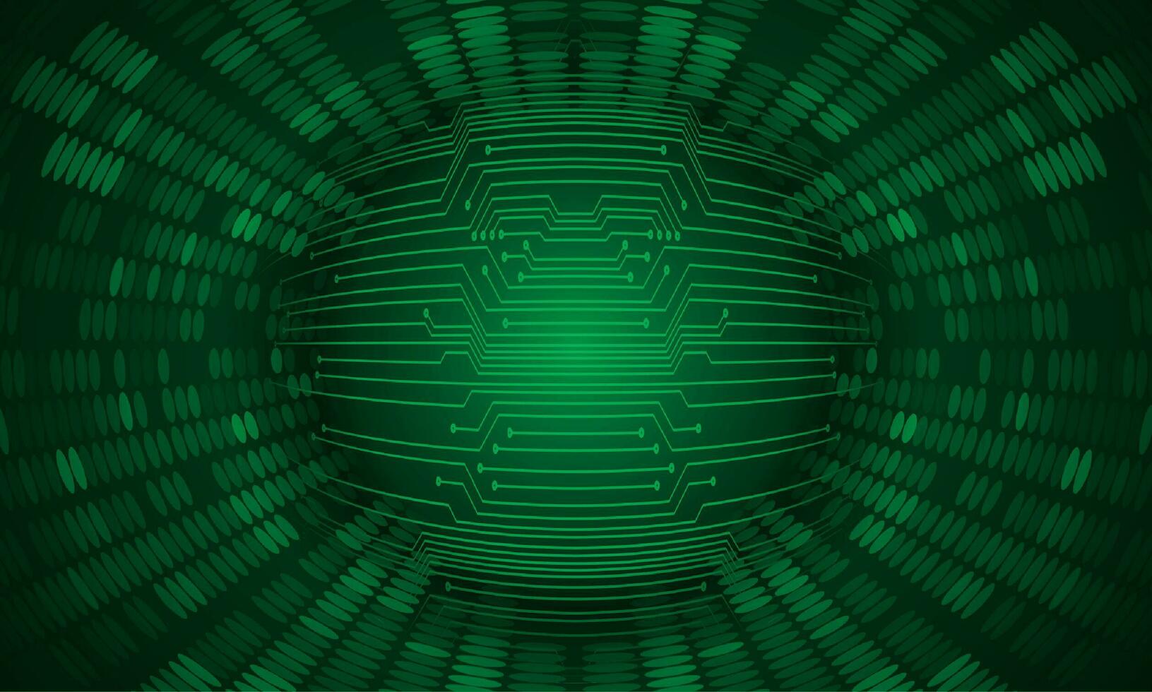 Modern Holographic Globe on Technology Background vector