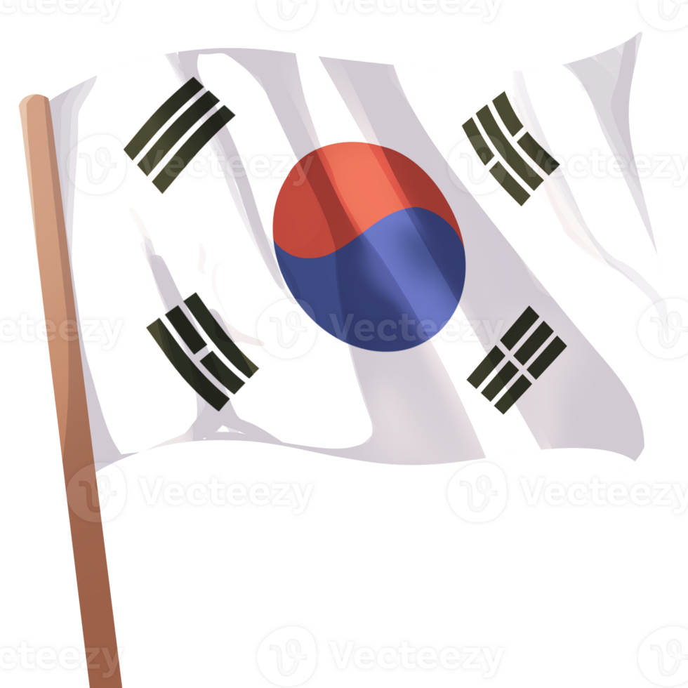 South Korea Flag png