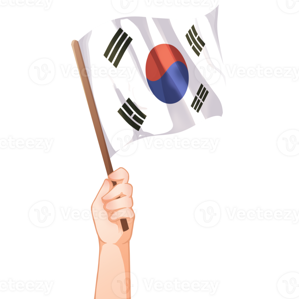 South Korea Flag png