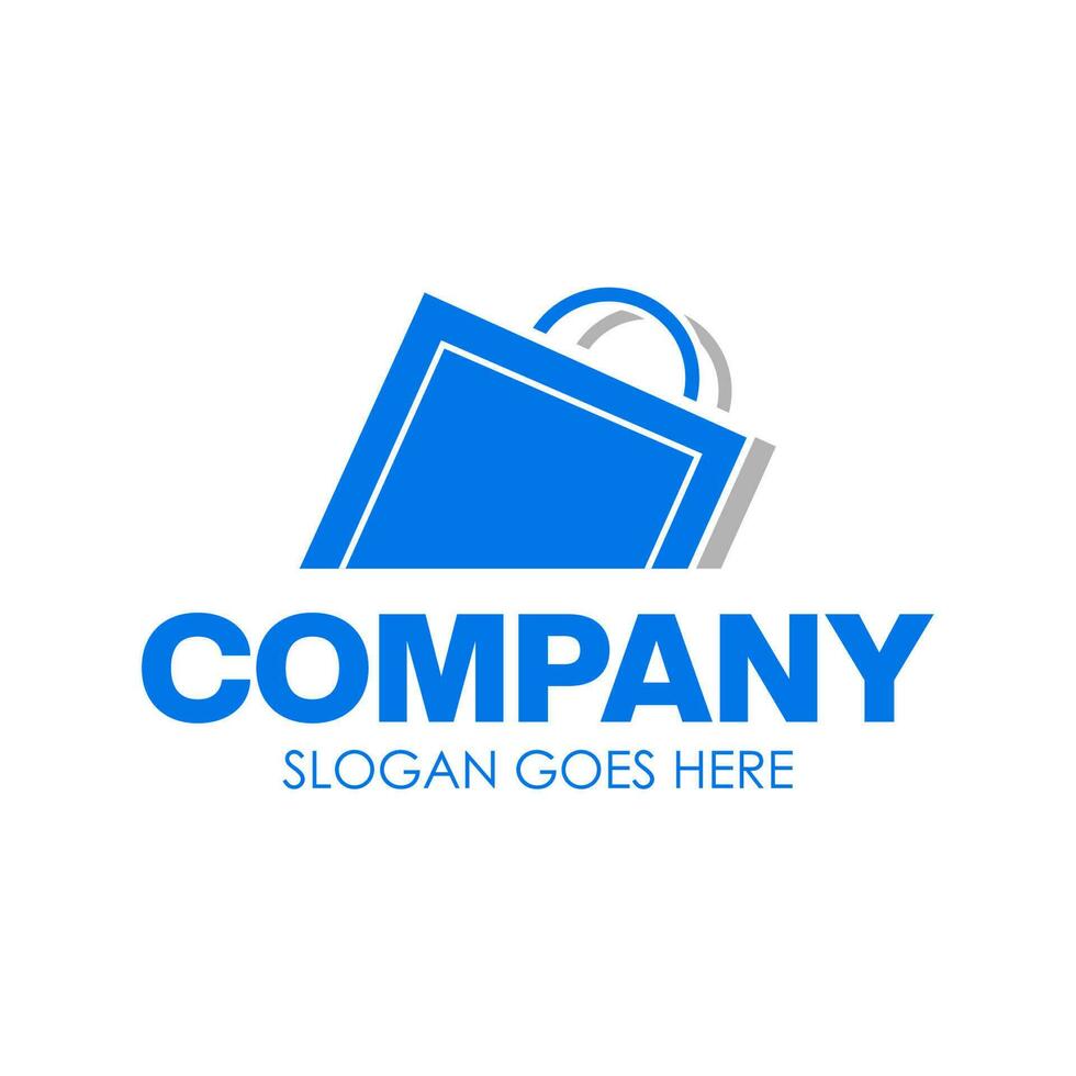 shopping bag logo vector 24599057 Vector Art at Vecteezy