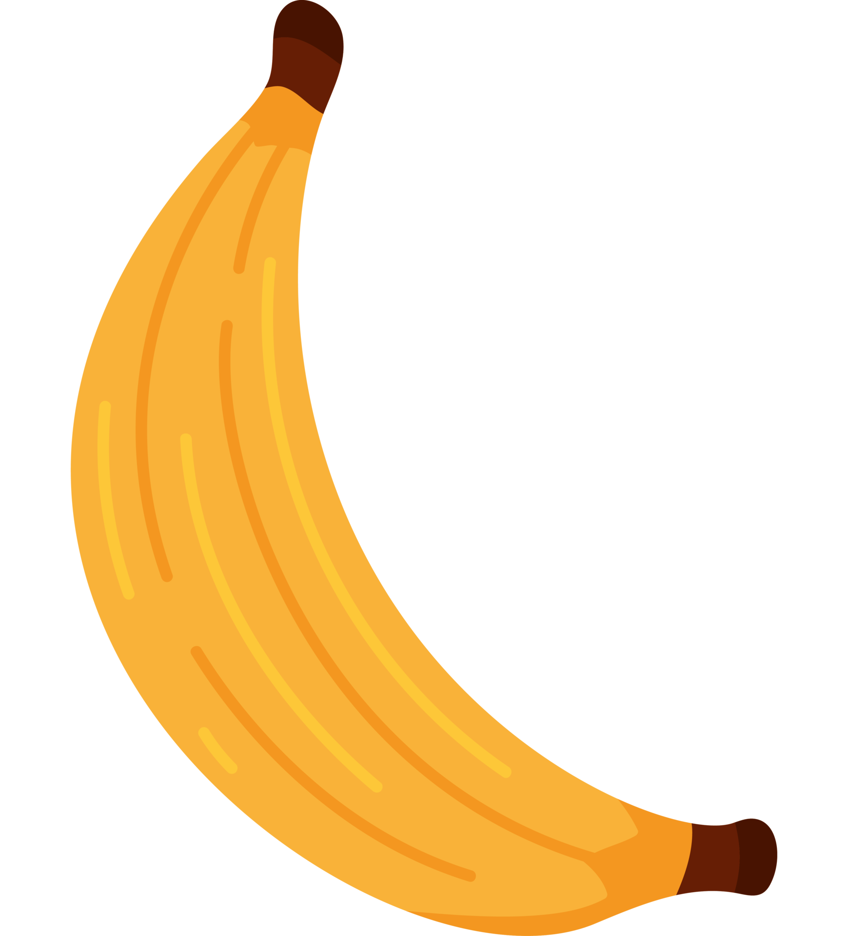 yellow banana design 24599528 PNG