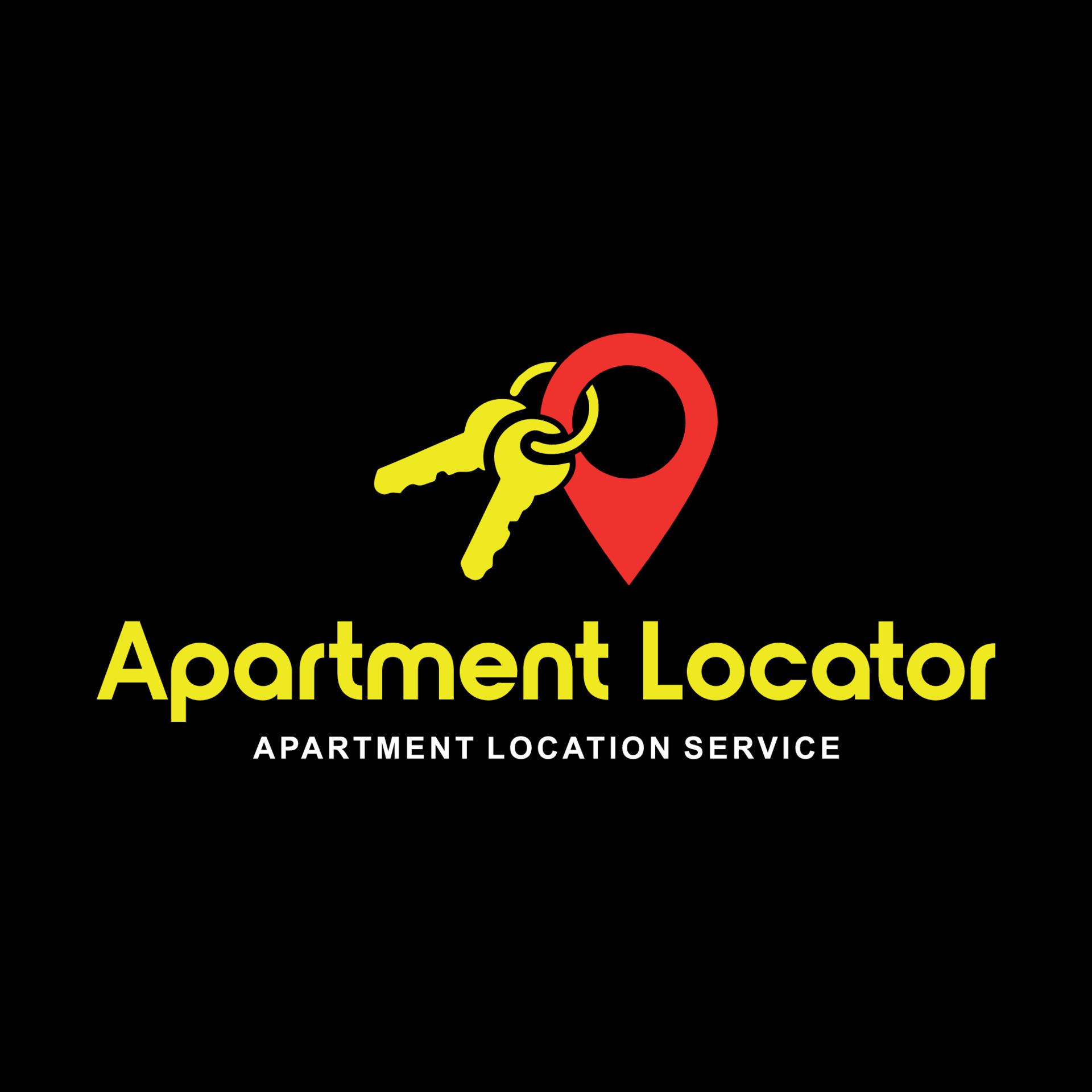 Apartment Locator Logo 24600099 Vector Art at Vecteezy