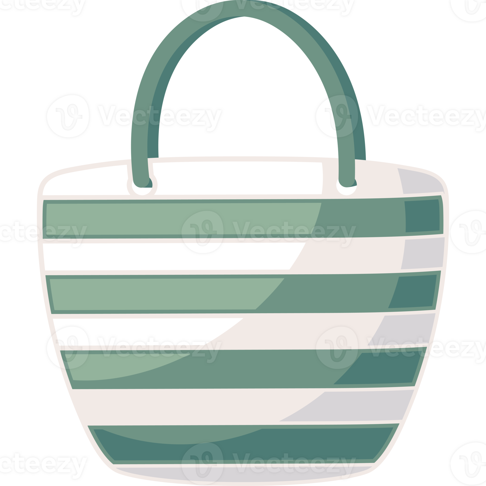 Fashionable striped bag 24600176 PNG