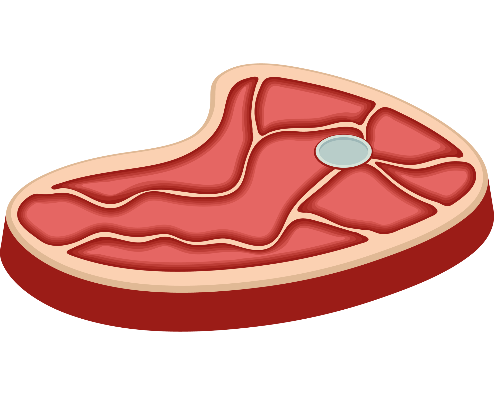 Beef steak butchery meat food icon 24600181 png