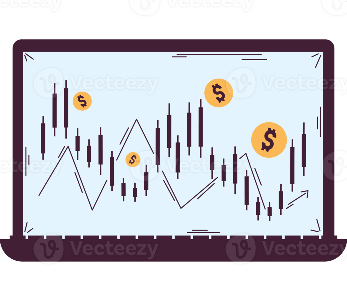 chart growth and investment data png