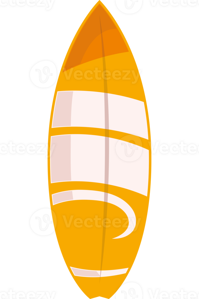 orange surfboard sport equipment icon png