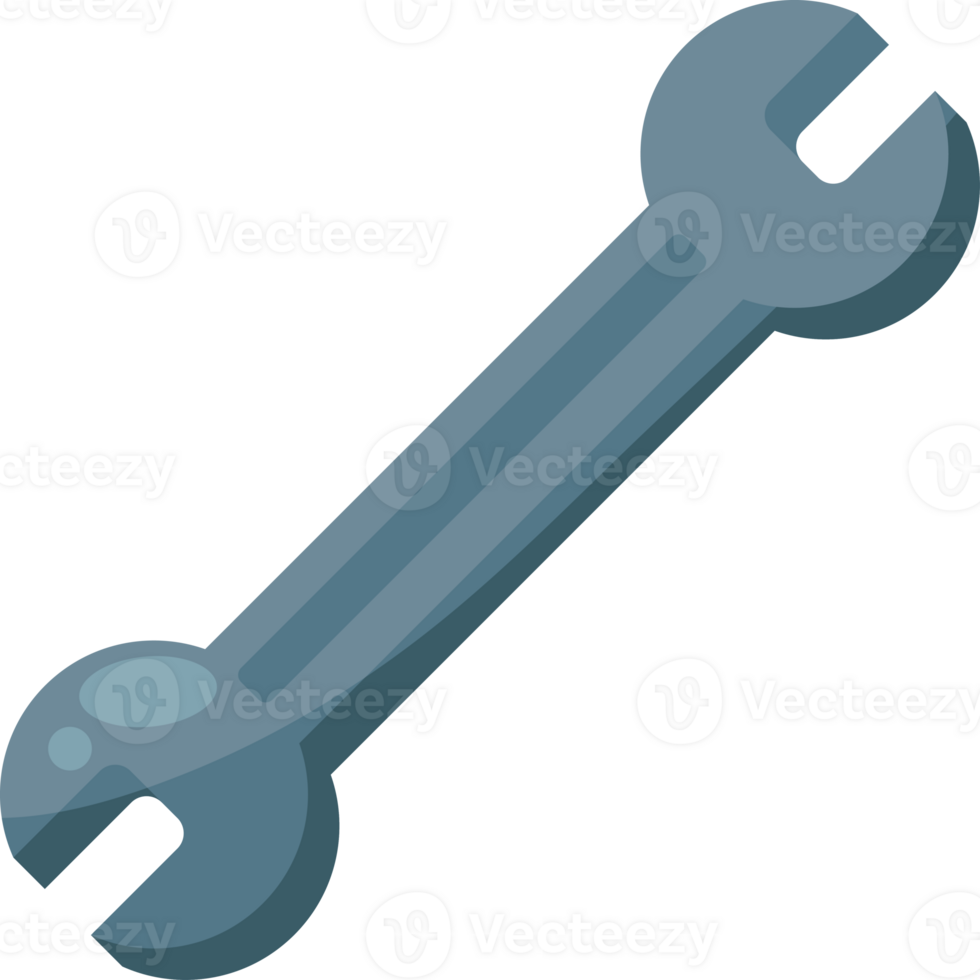 wrench key handle tool icon png