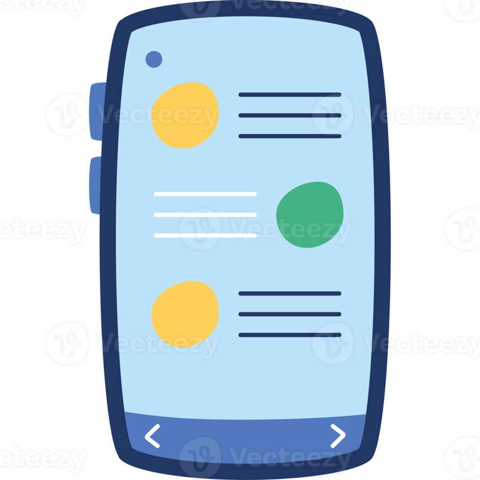smartphone device technology isolated icon png