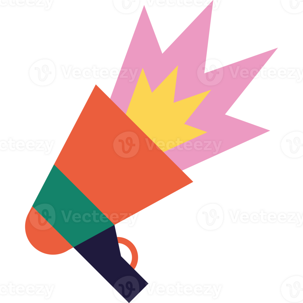 megaphone device audio technology icon png