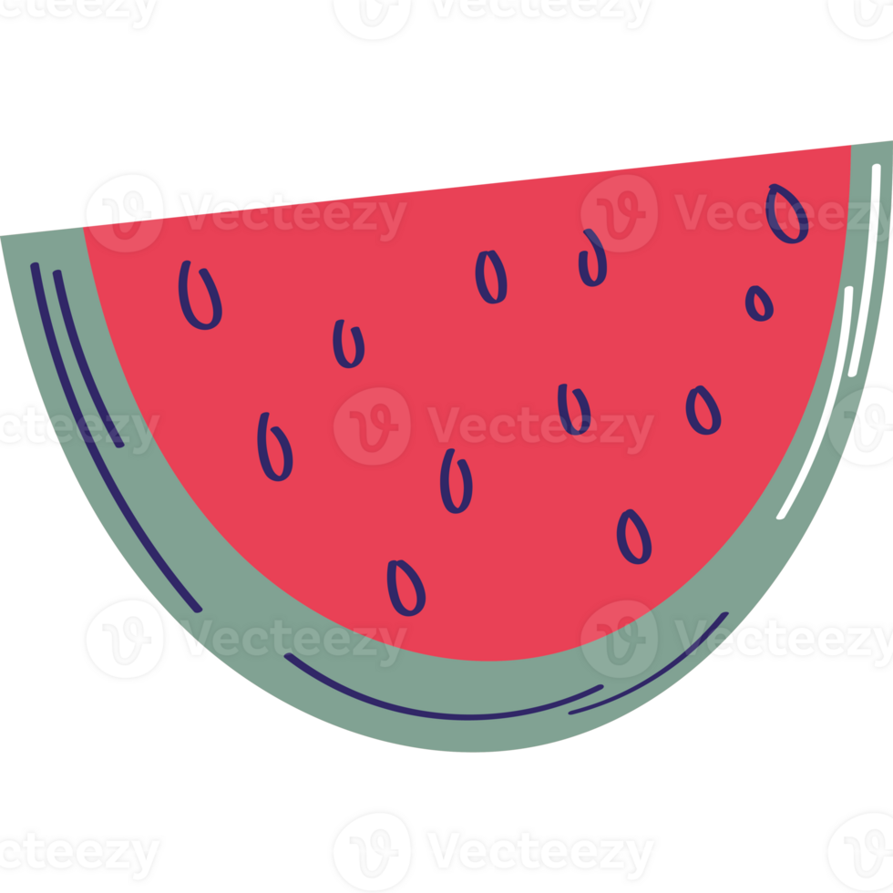 fresh watermelon fruit healthy icon png
