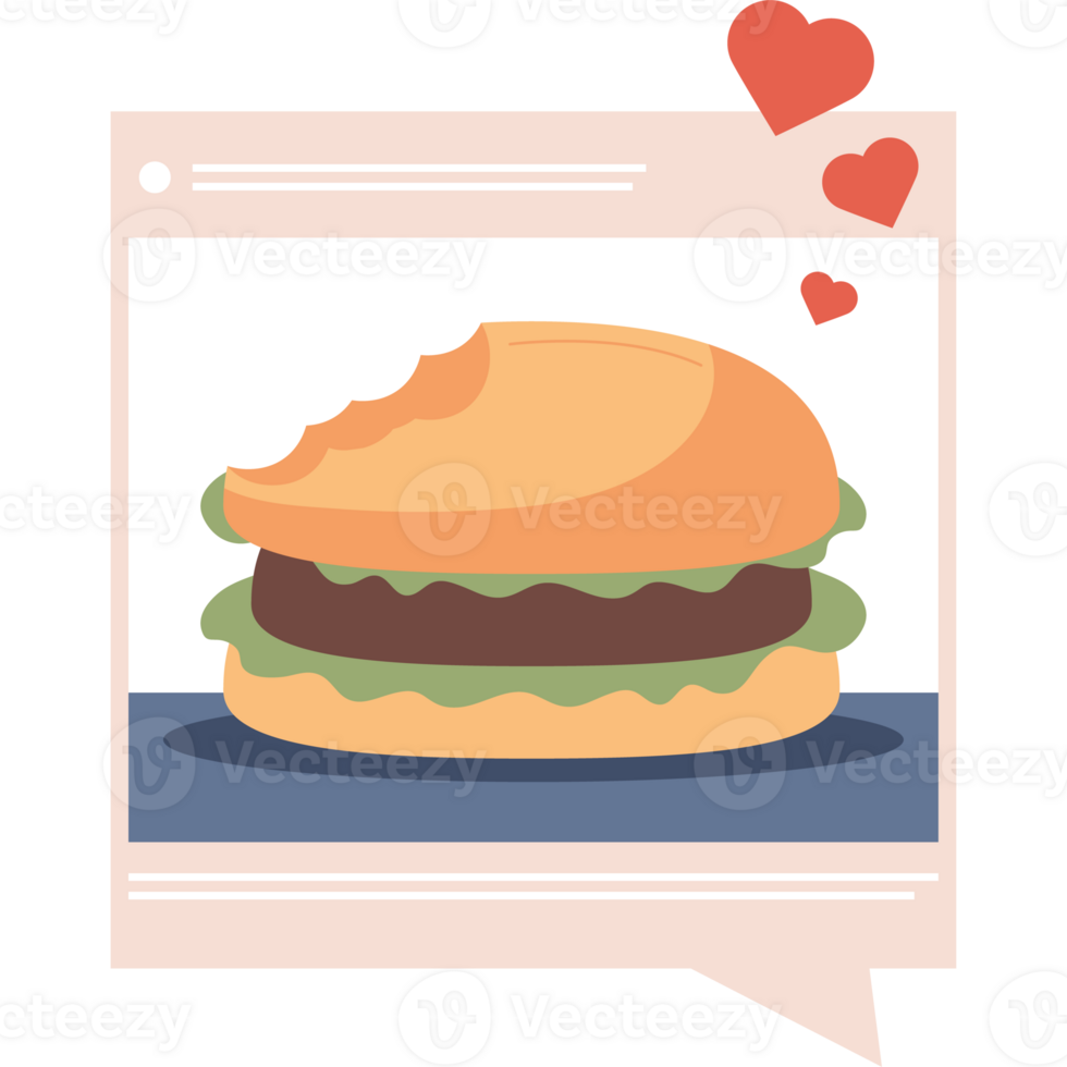 fast food blog template icon png