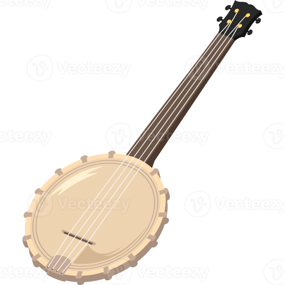 banjo le jazz instrument musical icône png