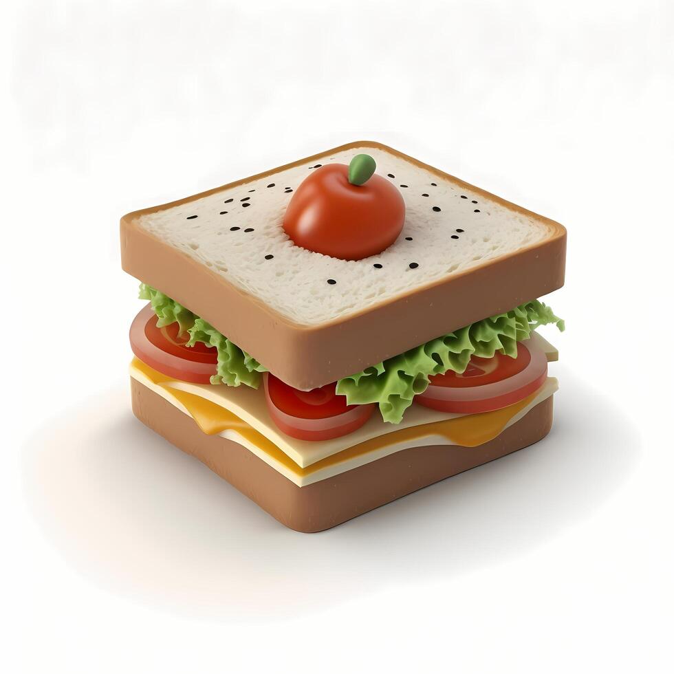 junk food design photo