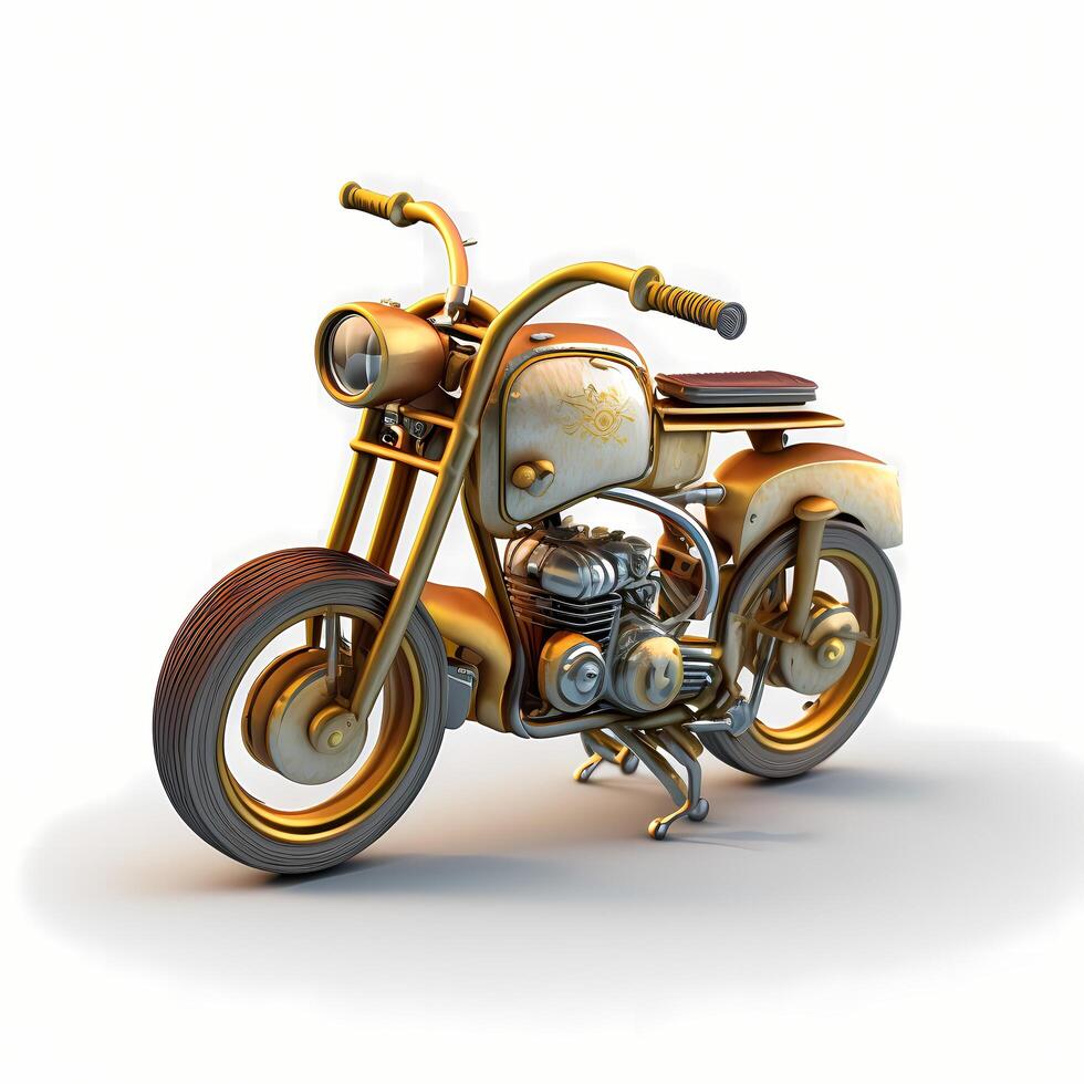 toy old motorcycle illustration photo